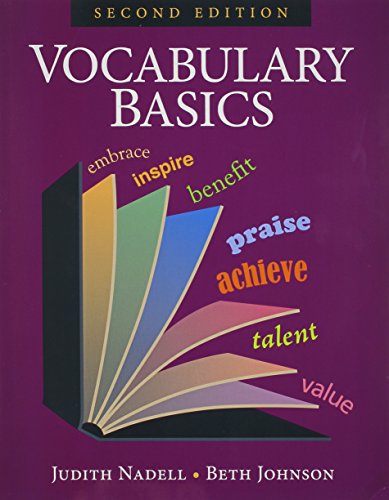 Imagen de archivo de Vocabulary Basics a la venta por HPB-Ruby