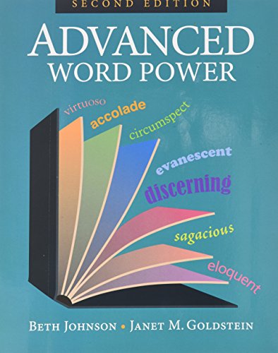 Beispielbild fr Advanced Word Power with Vocabulary Plus subscription zum Verkauf von Better World Books