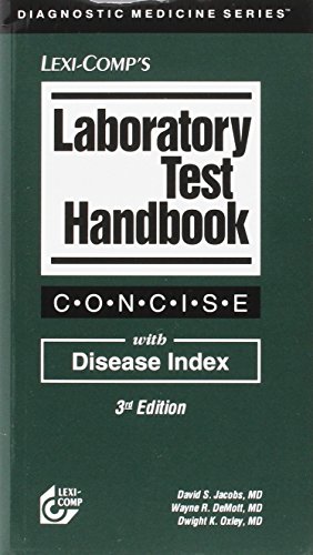 Beispielbild fr Laboratory Test Handbook Concise : With Disease Index zum Verkauf von Better World Books: West