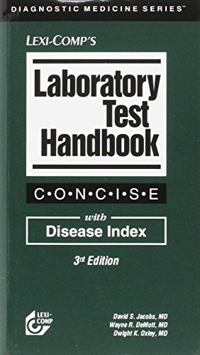 Stock image for Laboratory Test Handbook Concise : With Disease Index for sale by Better World Books: West