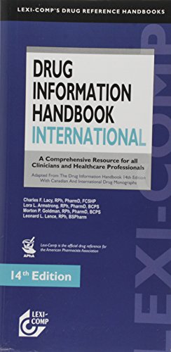 Stock image for Lexi-Comp's Drug Information Handbook International: With Canadian and International Drug Monographs for sale by Ergodebooks