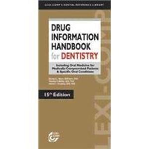 9781591952695: Drug Information Handbook for Dentistry