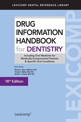 Beispielbild fr Drug Information Handbook for Dentistry zum Verkauf von Hay-on-Wye Booksellers