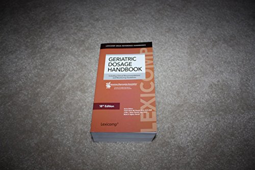 9781591953166: Geriatric Dosage Handbook