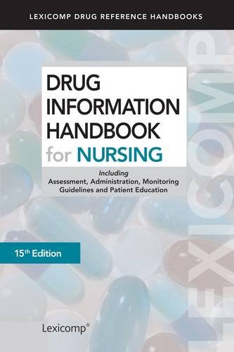 Stock image for Drug Information Handbook for Nursing for sale by Better World Books: West