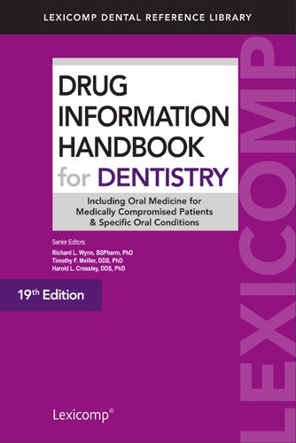 Beispielbild fr Drug Information Handbook for Dentistry (Lexicomp Dental Reference Library) zum Verkauf von Zoom Books Company