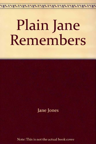 Stock image for Plain Jane Remembers for sale by Rod's Books & Relics