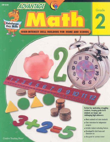 9781591980124: Math Grade 2 (Advantage Workbooks)