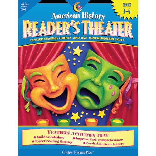 Stock image for American History Reader's Theater, Grade 3-4: Develop Reading Fluency and Text Comprehension Skills for sale by ThriftBooks-Dallas