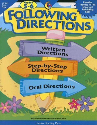 Following Directions, Gr. 5-6 (9781591980445) by Schwartz, Linda