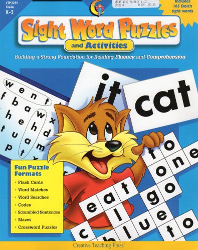 Imagen de archivo de Sight Word Puzzles and Activities, Gr. K-2 a la venta por ThriftBooks-Atlanta