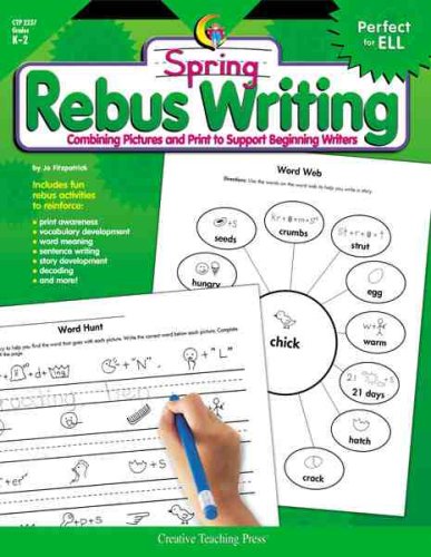 9781591980629: Rebus Writing-Spring, Gr. K-2