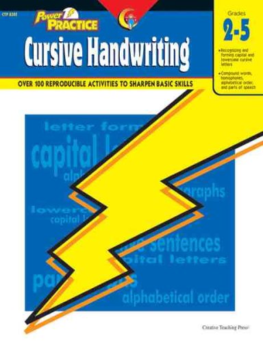 Stock image for Cursive Handwriting Power Practice Series for sale by ThriftBooks-Atlanta