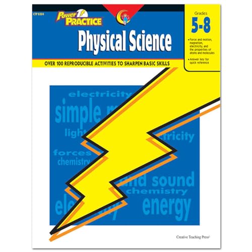 Beispielbild fr Creative Teaching Power Practice: Physical Science, 5th Grade - 8th Grade Activity Workbook zum Verkauf von ZBK Books