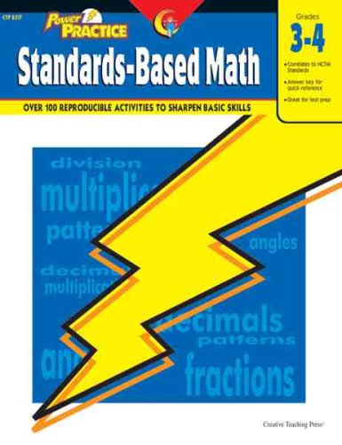 Imagen de archivo de Power Practice: Standards-Based Math, Gr. 3-4 a la venta por SecondSale