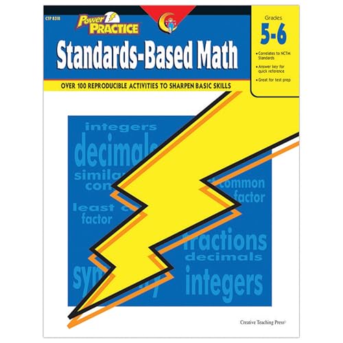 Stock image for Power Practice: Standards-Based Math, Gr. 5-6 for sale by SecondSale