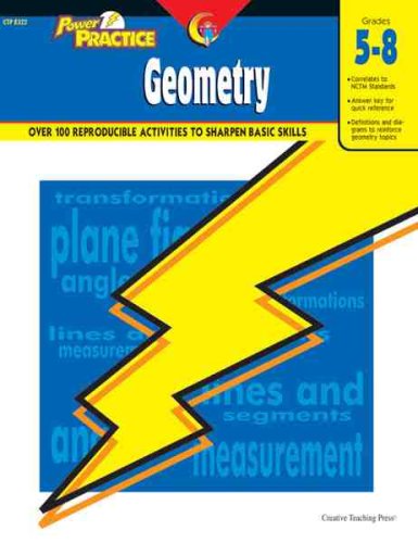 Stock image for Power Practice: Geometry, Gr. 5-8 for sale by BooksRun