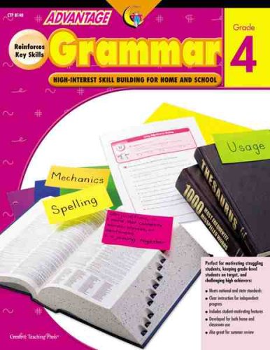 Imagen de archivo de Advantage: Grammar, Gr. 4 a la venta por HPB Inc.