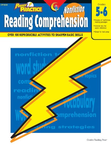 Stock image for Nonfiction Reading Comprehension, Gr. 5-6 (Power Practice) for sale by ThriftBooks-Atlanta