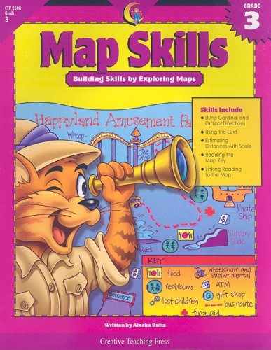 Beispielbild fr Map Skills, Gr. 3 zum Verkauf von HPB-Emerald