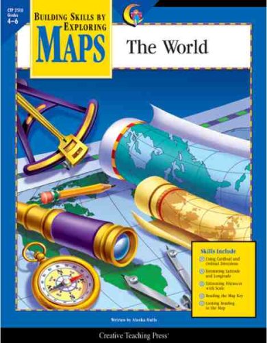 Stock image for Maps: The World, Gr. 4-6 for sale by Jenson Books Inc