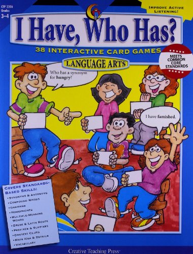 Stock image for I Have, Who Has? Gr. 3-4 Language Arts for sale by SecondSale