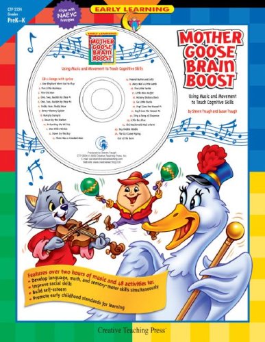 Beispielbild fr Mother Goose Brain Boost: Using Music and Movement to Teach Cognitive Skills [With CD] zum Verkauf von ThriftBooks-Atlanta