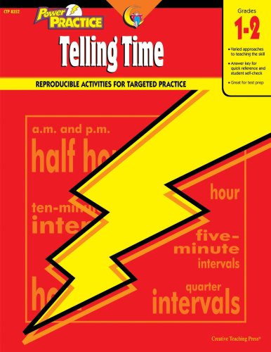 Beispielbild fr Power Practice Telling Time (Math Power Practice) zum Verkauf von Wonder Book