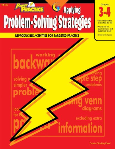 Stock image for Power Practice Applying Problem-Solving Strategies, Gr. 3-4 (Math Power Practice) for sale by Once Upon A Time Books