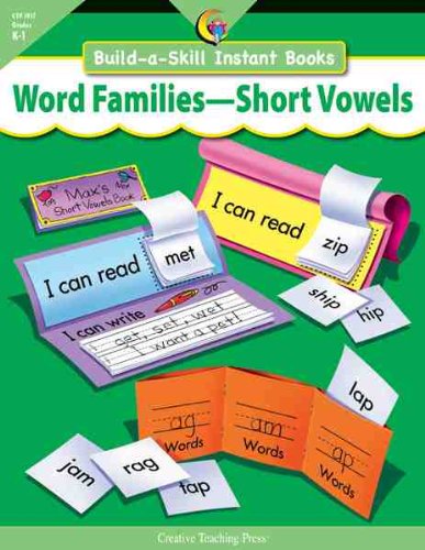 Stock image for WORD FAMILIES-SHORT VOWELS, BUILD-A-SKILL INSTANT BOOKS for sale by Wonder Book