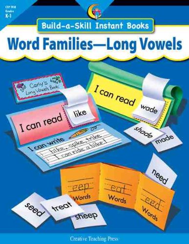 Beispielbild fr Word Families-long Vowels: Build-a-skill Instant Books, Grades K-1 zum Verkauf von SecondSale