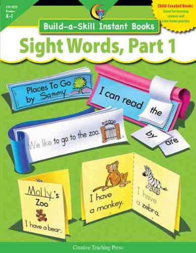 Stock image for SIGHT WORDS PART 1, BUILD-A-SKILL INSTANT BOOKS for sale by Gulf Coast Books