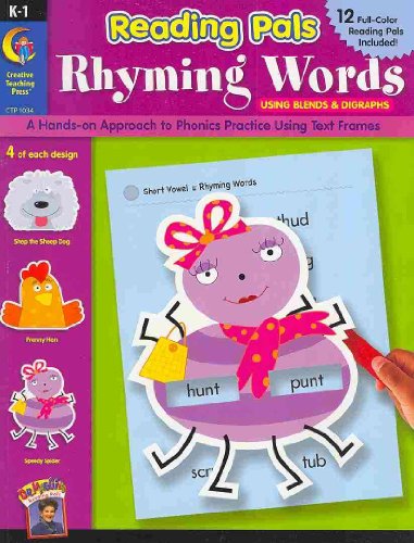 Stock image for Reading Pals - Rhyming Words Using Blends and Digraphs (Reading Pals K-1) for sale by SecondSale