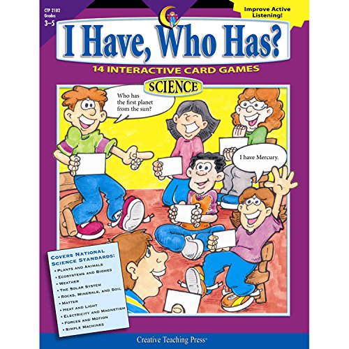 Stock image for I Have, Who Has? Science, Gr. 3 - 5 for sale by Decluttr