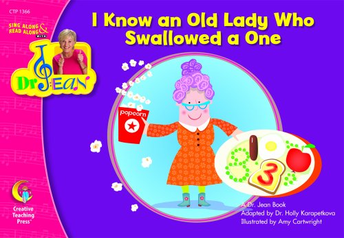 Imagen de archivo de I Know An Old Lady Who Swallowed A One (Sing Along & Read Along With Dr. Jean) a la venta por Ergodebooks