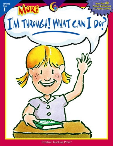 Beispielbild fr More I'm Through, What Can I Do?, Gr. 1 zum Verkauf von Wonder Book