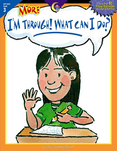 Stock image for More I'm Through, What Can I Do?, Gr. 3 for sale by Irish Booksellers
