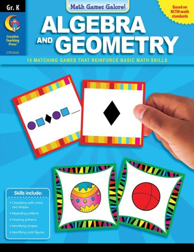 Stock image for Algebra and Geometry, Grade K for sale by HPB-Emerald