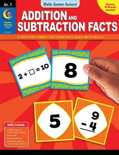 Math Games Galore: Addition and Subtraction Facts, Gr. 1 (9781591989851) by Stephen Davis