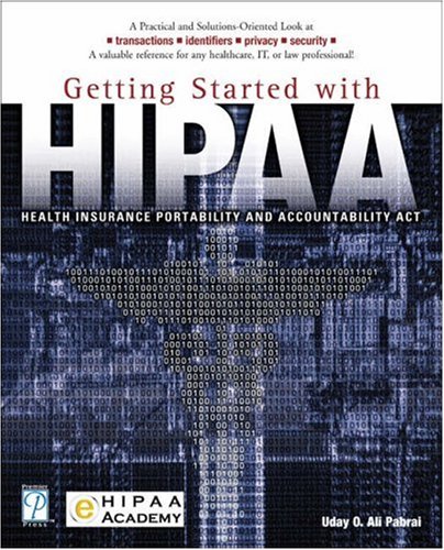 Imagen de archivo de Getting Started with HIPAA Certification a la venta por ThriftBooks-Dallas