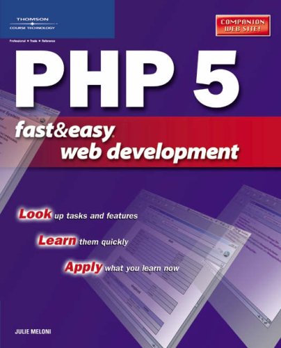 9781592004737: PHP 5 Fast & Easy Web Development