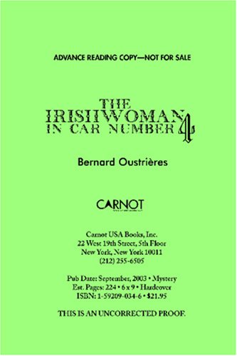 Imagen de archivo de The Irishwoman in Car Number 4 a la venta por Redux Books