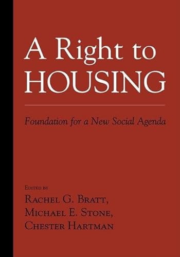 9781592134328: A Right to Housing: Foundation for a New Social Agenda