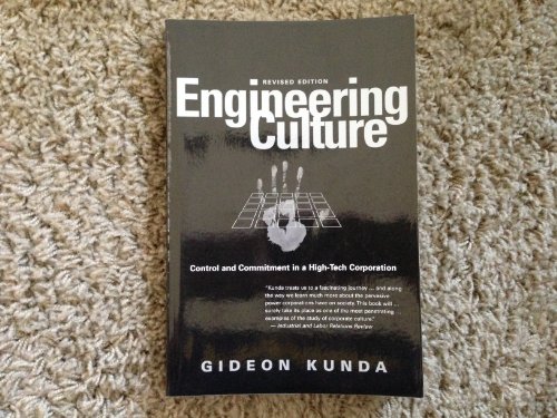 Beispielbild fr Engineering Culture: Control and Commitment in a High-Tech Corporation zum Verkauf von BooksRun