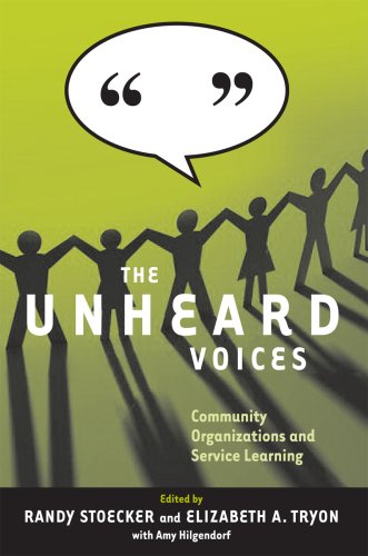 Stock image for The Unheard Voices: Community Organizations and Service Learning for sale by SecondSale