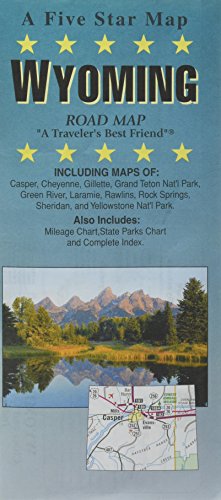 Stock image for Wyoming : road map for sale by Revaluation Books