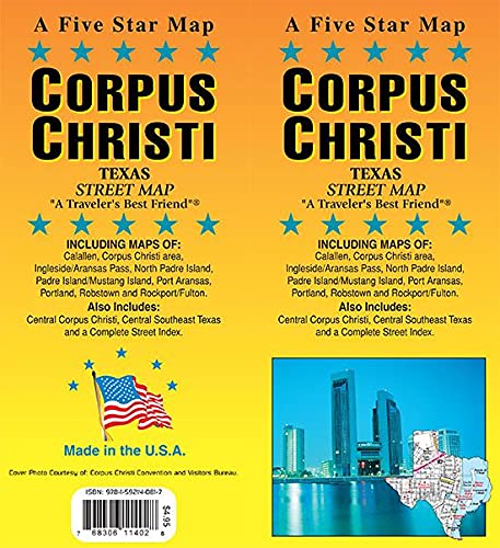 Stock image for Corpus Christi, Texas Street Map for sale by GF Books, Inc.