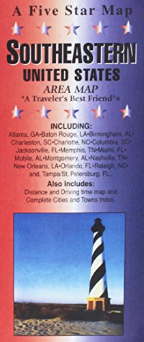 Beispielbild fr Southeast United States - Regional Map zum Verkauf von GF Books, Inc.