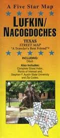 Stock image for Lufkin/Nacogdoches, TX Street Map for sale by GF Books, Inc.