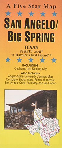 Beispielbild fr San Angelo/Big Spring, TX Street Map zum Verkauf von GF Books, Inc.